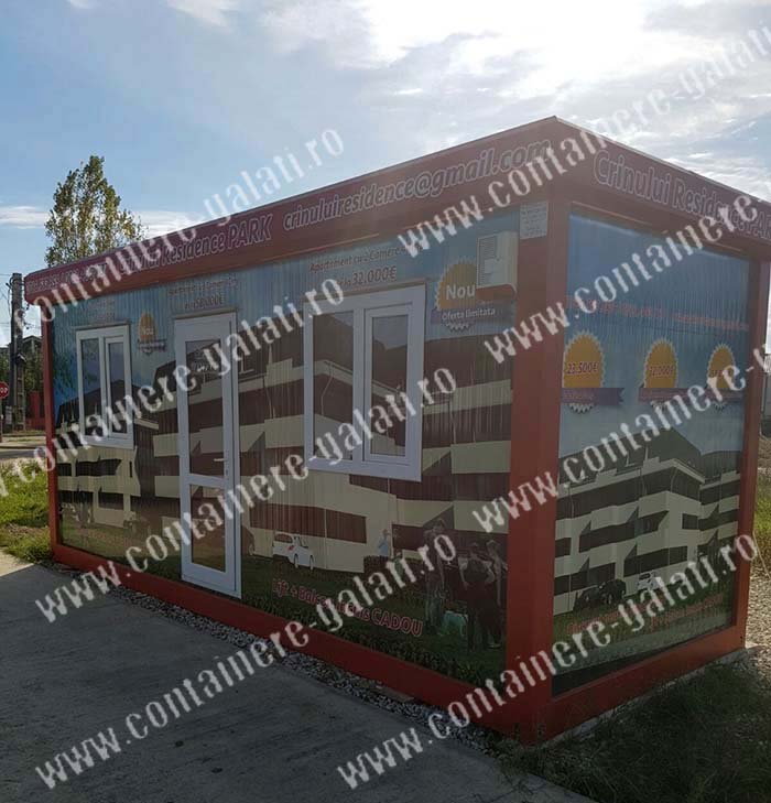 containere magazin chiosc Pitesti
